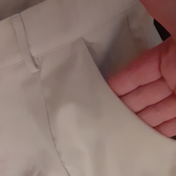 Women's White Cargo Pants - Picture 4 of 8